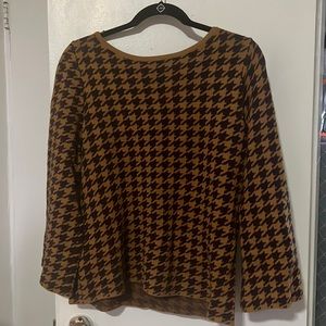 Houndstooth sweater